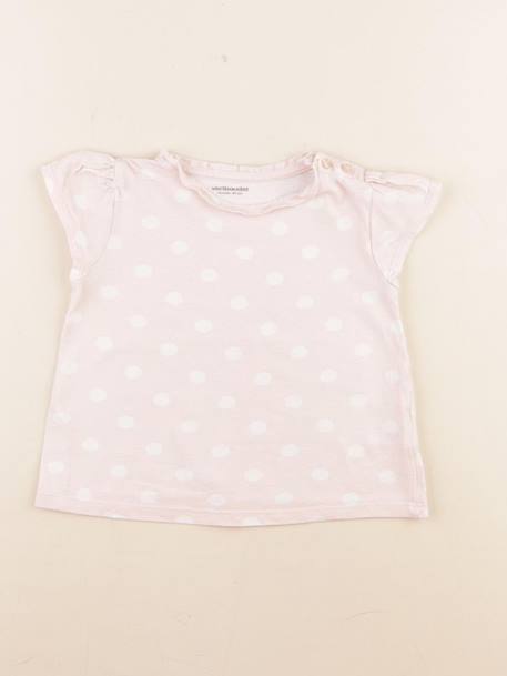 Tee-shirt - 18 mois Rose 1 - vertbaudet enfant 