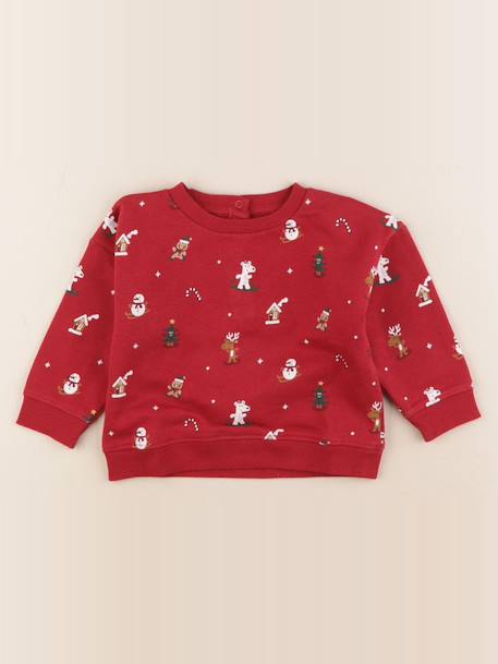 Sweat - 18 mois Rouge 1 - vertbaudet enfant 