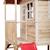 Maisonnette en bois fsc pilotis toboggan loft 300 Gris+Naturel 10 - vertbaudet enfant 