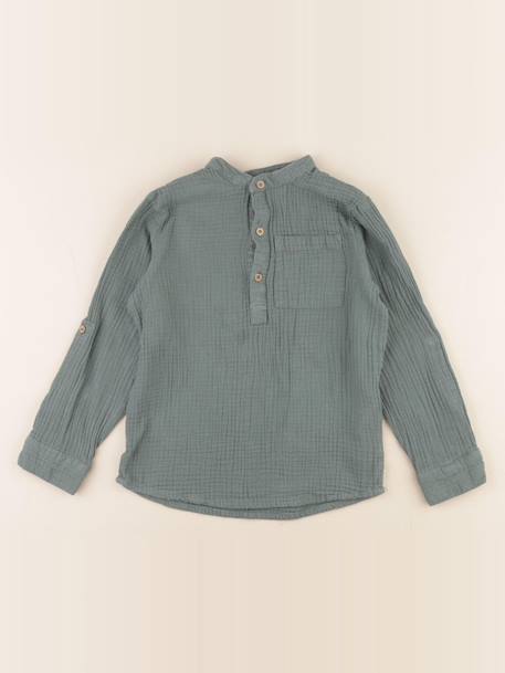 Chemise - 8 ans Vert 1 - vertbaudet enfant 