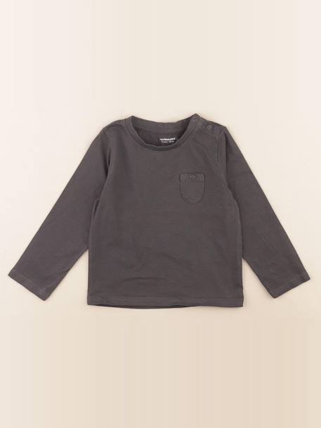 Tee-shirt - 24 mois Noir 1 - vertbaudet enfant 