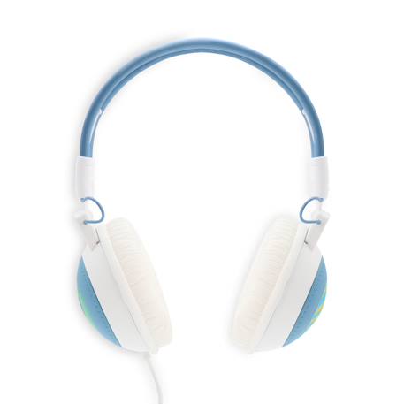 Casque audio soft bass sound - ajustable, pliable avec revêtement soft touch Bleu+Vert 5 - vertbaudet enfant 