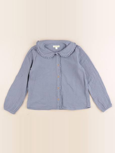 Blouse - 6 ans Bleu 1 - vertbaudet enfant 
