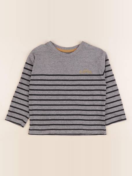 Tee-shirt - 4 ans Gris 1 - vertbaudet enfant 