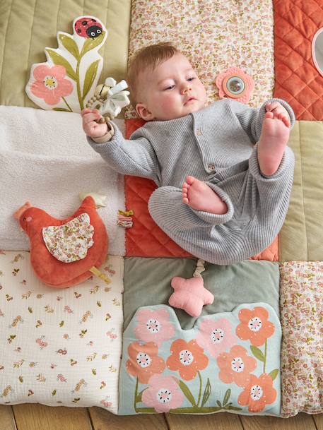 Tapis d'éveil moelleux et ludique Banquise+Cherry+Cocotte+Croque la vie+Navy sea+Savania 25 - vertbaudet enfant 