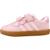 Basket bébé fille en cuir court velcro Rose pink 2 - vertbaudet enfant 