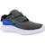 Baskets enfant garçon en textile Gris foncé+Noir 5 - vertbaudet enfant 