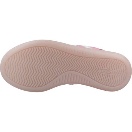 Baskets fille en cuir à lacets urbain Rose pink 6 - vertbaudet enfant 
