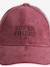 Casquette fille en coton Friends prune 3 - vertbaudet enfant 