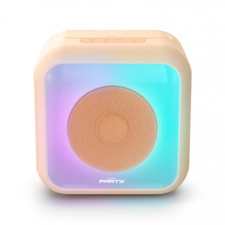 Enceinte karaoke avec 2 micros sans fil Beige 3 - vertbaudet enfant 