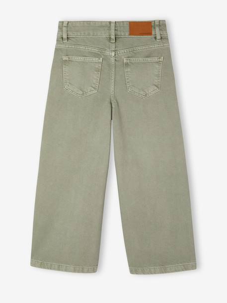 Pantalon fille large MorphogiK medium corail+kaki+vert de gris+vieux rose 11 - vertbaudet enfant 
