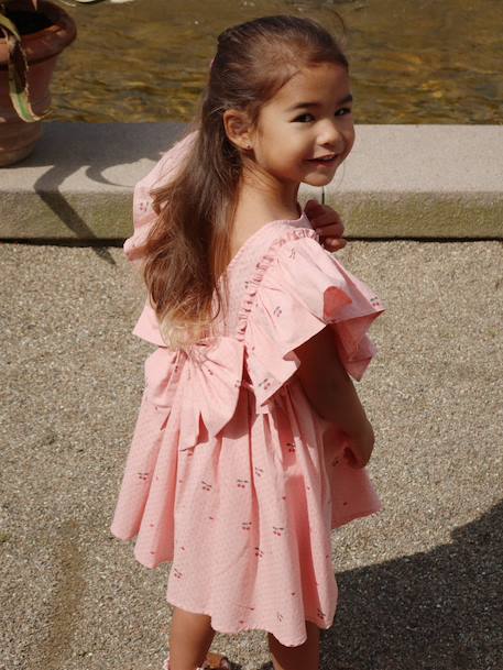 Robe Evia à volants rose 6 - vertbaudet enfant 