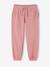 Jogging fille Basics long cordon marine+vieux rose 5 - vertbaudet enfant 