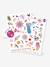 Tattoos plume color violet 2 - vertbaudet enfant 