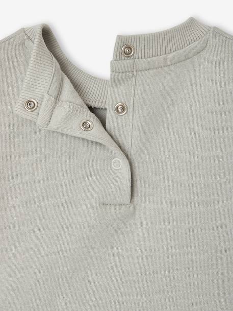 Ensemble sweat et pantalon naissance bébé garçon bleu glacier 7 - vertbaudet enfant 