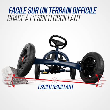 Kart à pédales enfant 3 ans+ Blue+Green+Yellow 4 - vertbaudet enfant 