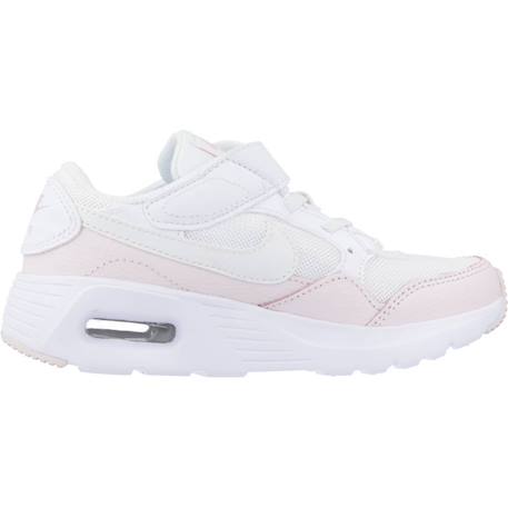 Baskets enfant fille en cuir Blanc 1 - vertbaudet enfant 
