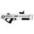 Pistolet à eau électronique rechargeable star wars Blanc 1 - vertbaudet enfant 