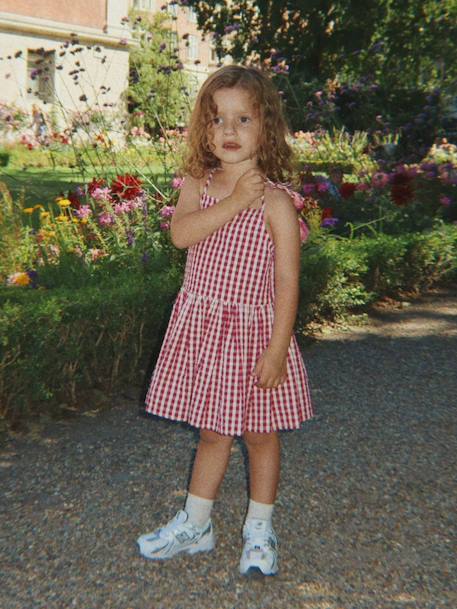 Robe à bretelles Isotta framboise 6 - vertbaudet enfant 