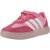 Baskets fille en cuir à lacets urbain Rose pink 4 - vertbaudet enfant 