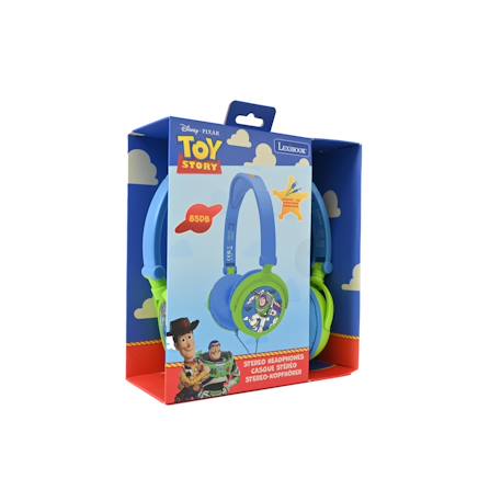 Casque stéréo filaire pliable avec limitation de volume d'écoute toy story MULTICOLORE 3 - vertbaudet enfant 