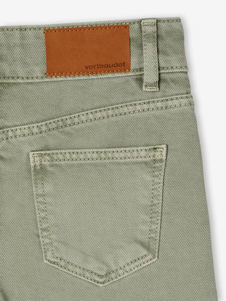 Pantalon fille large MorphogiK medium corail+kaki+vert de gris+vieux rose 13 - vertbaudet enfant 