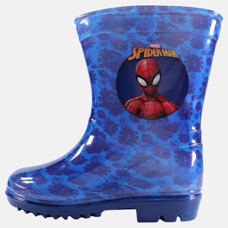 Bottes de pluie garçon spiderman Bleu 2 - vertbaudet enfant 