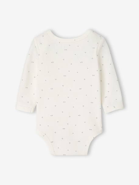 Lot de 3 bodies manches longues bébé fille rose pâle 8 - vertbaudet enfant 