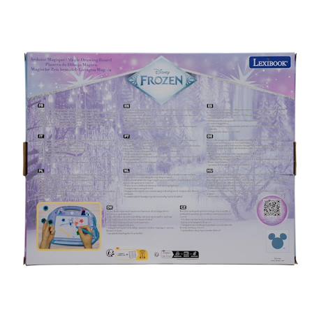 Ardoise magique disney la reine des neiges Bleu 4 - vertbaudet enfant 