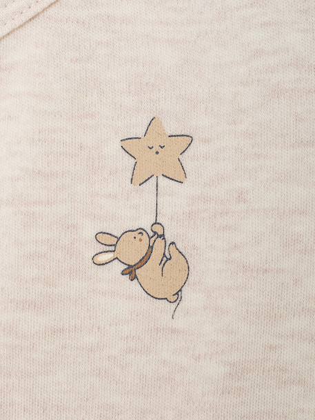 Lot de 3 bodies naissance manches longues cappuccino 9 - vertbaudet enfant 