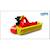 Herse rotative pöttinger lion 3002 Rouge et jaune 2 - vertbaudet enfant 
