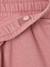 Jogging fille Basics long cordon marine+vieux rose 9 - vertbaudet enfant 