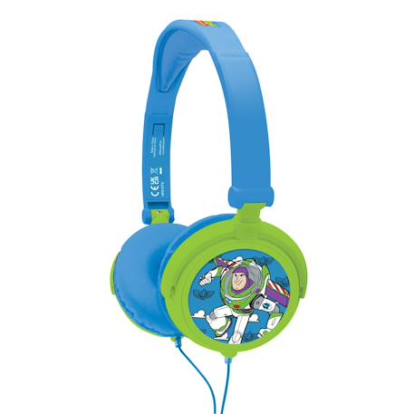 Casque stéréo filaire pliable avec limitation de volume d'écoute toy story MULTICOLORE 1 - vertbaudet enfant 