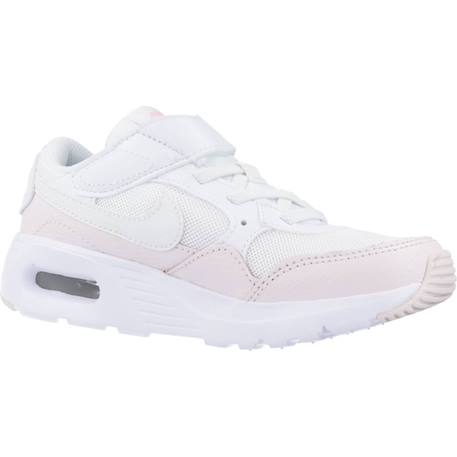 Baskets enfant fille en cuir Blanc 5 - vertbaudet enfant 