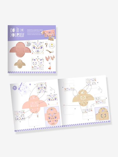 Pochettes à créer DIY 6+ violet 3 - vertbaudet enfant 