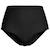 Culotte menstruelle nuit taille haute absorbante coton Noir 1 - vertbaudet enfant 