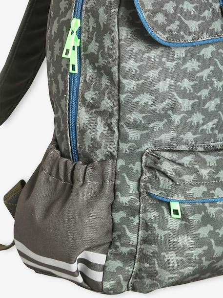 Sac à dos garçon polyester personnalisable kaki 3 - vertbaudet enfant 