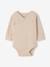 Lot de 3 bodies naissance manches longues cappuccino 6 - vertbaudet enfant 