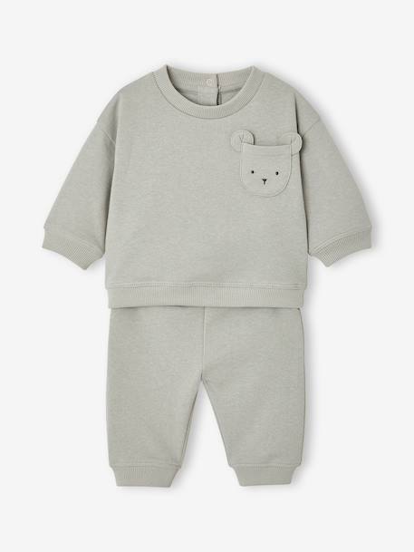 Bébé-Ensemble-Ensemble sweat et pantalon naissance bébé garçon