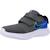 Baskets enfant garçon en textile Gris foncé+Noir 4 - vertbaudet enfant 