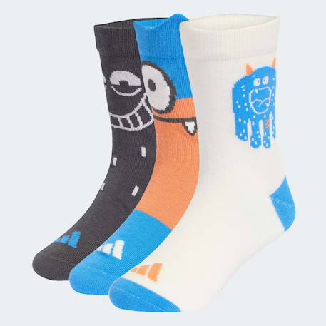 Chaussettes garçon en coton sport Bleu 4 - vertbaudet enfant 