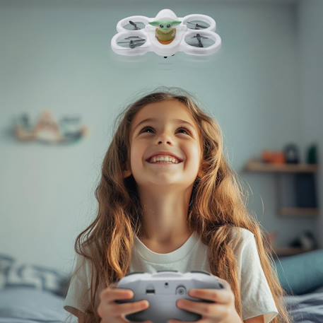 Pod volant Grogu télécommandé - Star Wars Blanc 5 - vertbaudet enfant 
