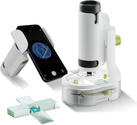 Microscope portable 250x avec support smartphone - so science - dès 8 ans Multicolore 6 - vertbaudet enfant 