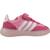 Baskets fille en cuir à lacets urbain Rose pink 1 - vertbaudet enfant 