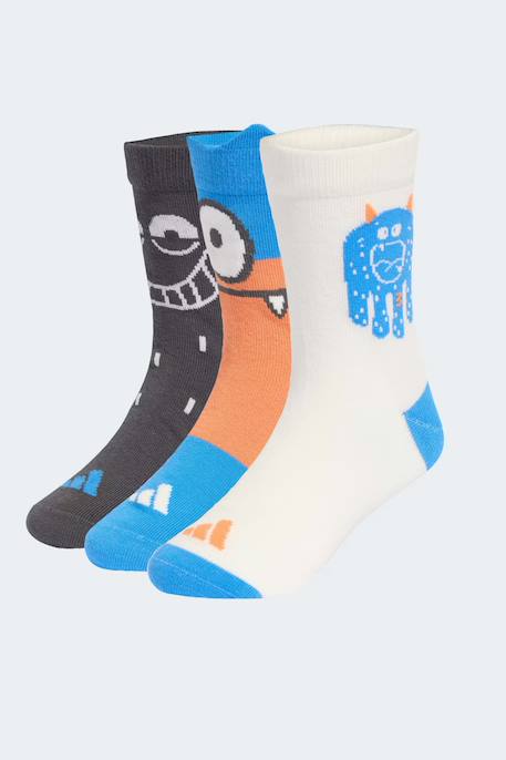 Chaussettes garçon en coton sport Bleu 5 - vertbaudet enfant 