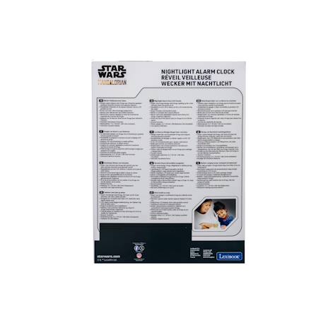 Reveil veilleuse Grogu 3D Star Wars Gris 4 - vertbaudet enfant 