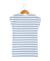 Robe manches courtes fille Fond blanc casse raye bleu moy 4 - vertbaudet enfant 