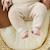 Ensemble bébé gilet et pantalon en tricot mini rêve Beige 6 - vertbaudet enfant 