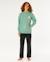 Sweat à capuche wetsuit icon enfant Aloe+Bone+Grass green+Grey marle+Light navy+Navy/white 4 - vertbaudet enfant 