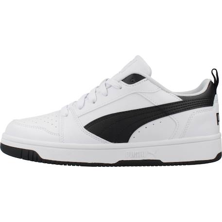 Baskets enfant garçon à lacets Blanc white 2 - vertbaudet enfant 